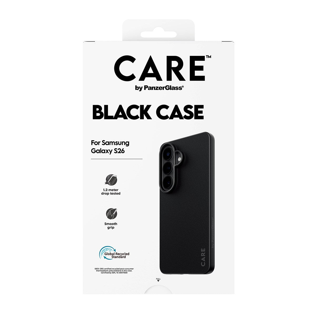CARE™ by PanzerGlass® TPU Case Black Samsung Galaxy S26